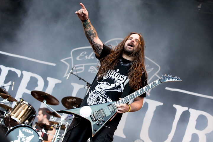 Sepultura @ Into The Grave 2015, picture 6, photographed by Dorien Goetschalckx - FrontView Magazine