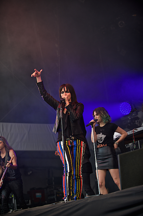 Nena @ Nostalgie Beach Festival, foto 2, foto's door James Van Roosbroeck - FrontView Magazine