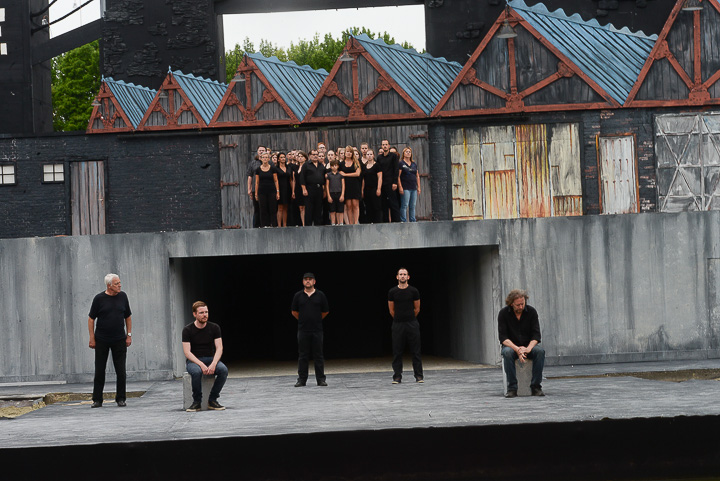 Open repetitie "The Story of Sacco & Vanzetti" Donkmeer Berlare, picture 66, photographed by Goele Bormans - FrontView Magazine