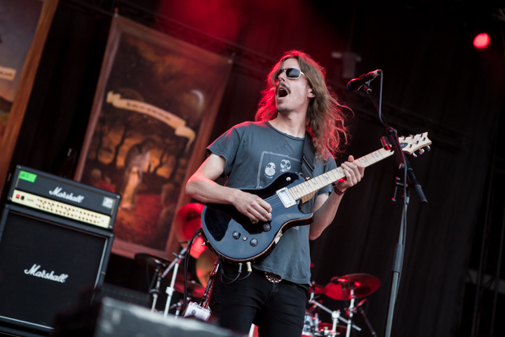 Opeth @ Summer Breeze 2015, picture 2, photographed by Dorien Goetschalckx - FrontView Magazine