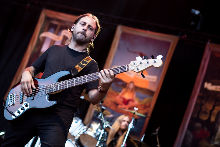 Opeth @ Summer Breeze 2015, picture 5, photographed by Dorien Goetschalckx - FrontView Magazine