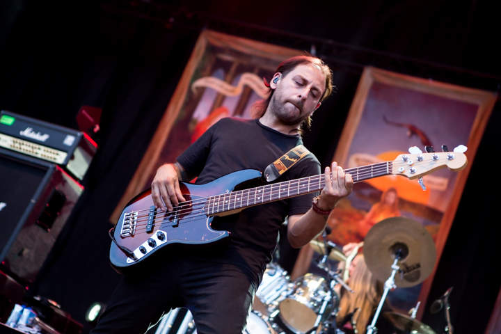 Opeth @ Summer Breeze 2015, picture 9, photographed by Dorien Goetschalckx - FrontView Magazine