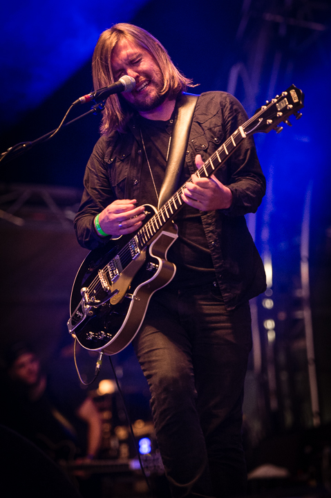 Band of Skulls @ Feest in het Park 2015, picture 2, photographed by Jan van Hecke - FrontView Magazine