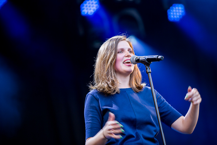 Billie Leyers @ Marktrock Leuven 2015, picture 10, photographed by Kurt Jacobs - FrontView Magazine