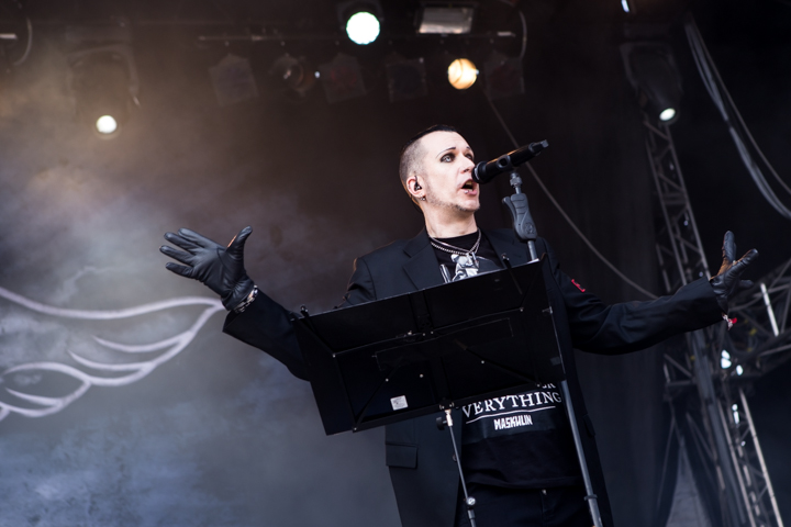 Blutengel @ Summer Breeze 2015, picture 4, photographed by Dorien Goetschalckx - FrontView Magazine