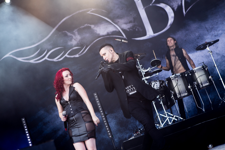 Blutengel @ Summer Breeze 2015, picture 7, photographed by Dorien Goetschalckx - FrontView Magazine