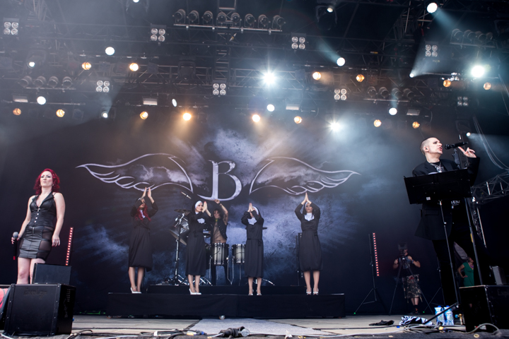 Blutengel @ Summer Breeze 2015, picture 15, photographed by Dorien Goetschalckx - FrontView Magazine
