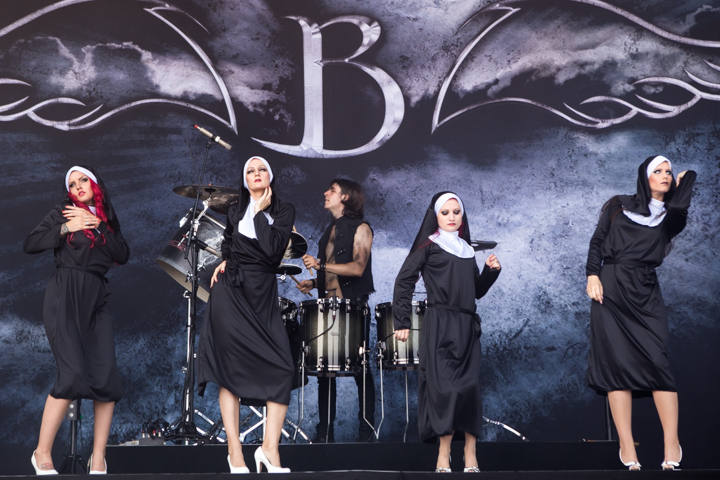 Blutengel @ Summer Breeze 2015, picture 16, photographed by Dorien Goetschalckx - FrontView Magazine