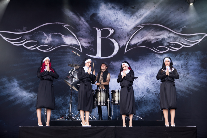 Blutengel @ Summer Breeze 2015, picture 18, photographed by Dorien Goetschalckx - FrontView Magazine