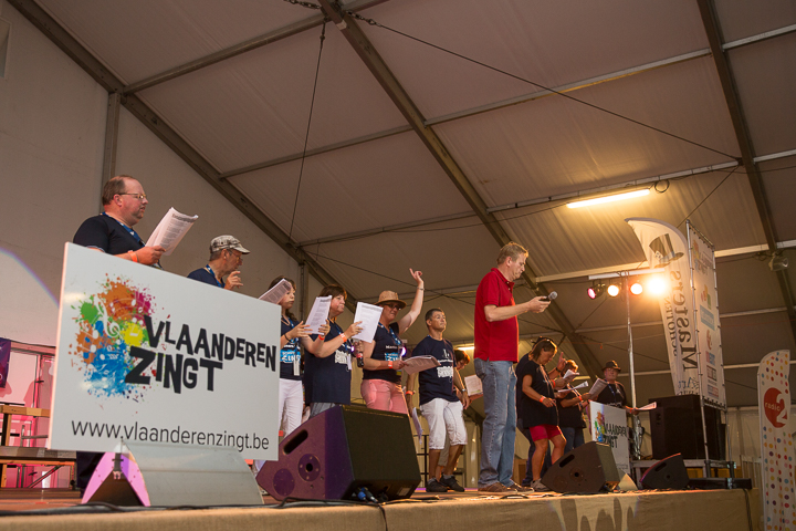 Podium & Sfeer @ Vlaanderen Zingt 2015 in Schoten, picture 27, photographed by Guy Danneels - FrontView Magazine