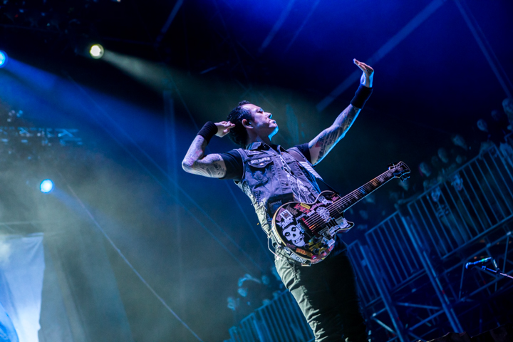 Trivium @ Summer Breeze 2015, foto 2, foto's door Dorien Goetschalckx - FrontView Magazine