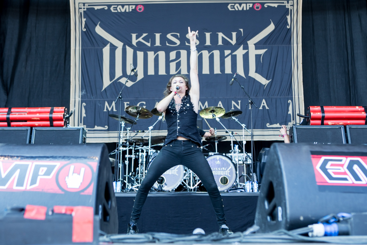 Kissin' Dynamite @ Summer Breeze 2015, picture 4, photographed by Dorien Goetschalckx - FrontView Magazine