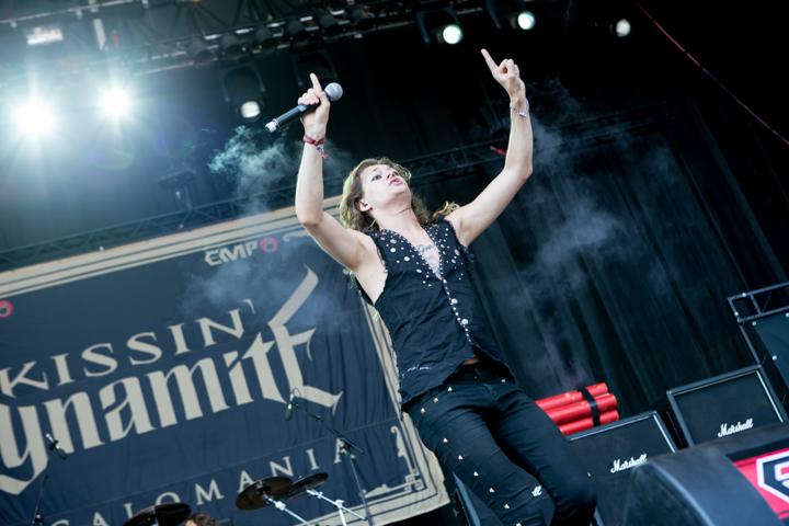 Kissin' Dynamite @ Summer Breeze 2015, picture 8, photographed by Dorien Goetschalckx - FrontView Magazine