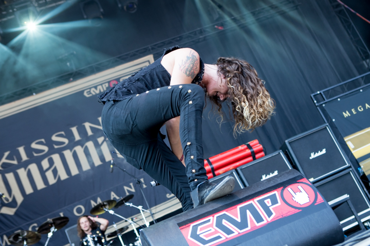 Kissin' Dynamite @ Summer Breeze 2015, picture 28, photographed by Dorien Goetschalckx - FrontView Magazine