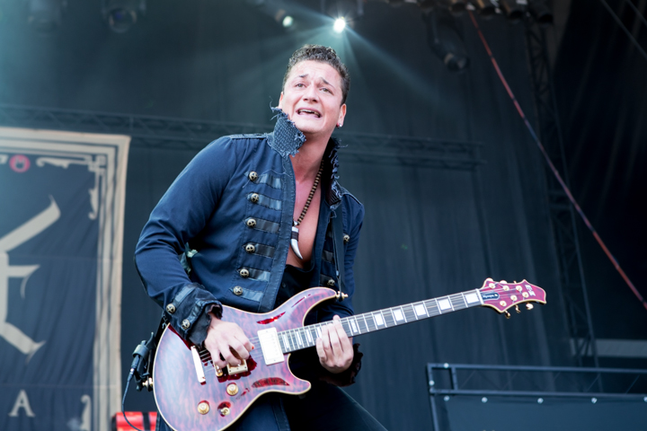 Kissin' Dynamite @ Summer Breeze 2015, picture 29, photographed by Dorien Goetschalckx - FrontView Magazine