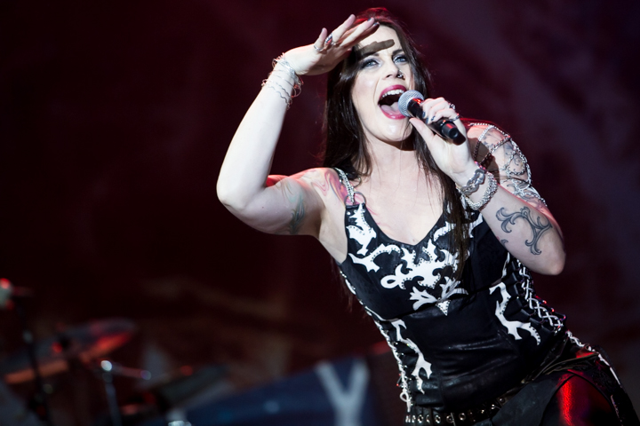 Nightwish @ Summer Breeze 2015, picture 26, photographed by Dorien Goetschalckx - FrontView Magazine