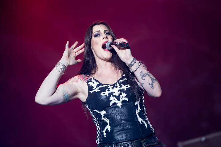 Nightwish @ Summer Breeze 2015, picture 29, photographed by Dorien Goetschalckx - FrontView Magazine