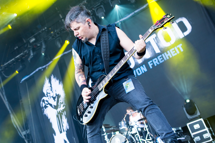 Betontod @ Summer Breeze 2015, picture 16, photographed by FrontView Magazine