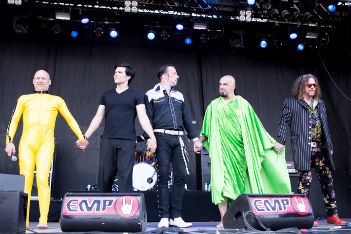 Knorkator @ Summer Breeze 2015, picture 1, photographed by Dorien Goetschalckx - FrontView Magazine