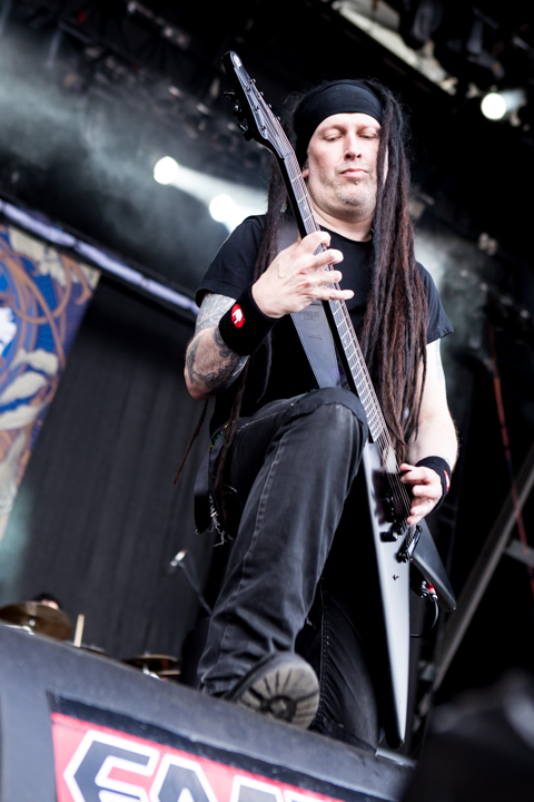 Paradise Lost @ Summer Breeze 2015, foto 4, foto's door Dorien Goetschalckx - FrontView Magazine