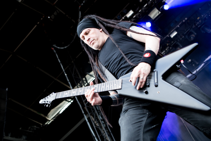 Paradise Lost @ Summer Breeze 2015, foto 14, foto's door Dorien Goetschalckx - FrontView Magazine
