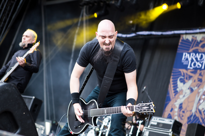 Paradise Lost @ Summer Breeze 2015, foto 16, foto's door Dorien Goetschalckx - FrontView Magazine