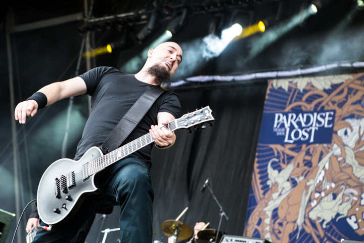 Paradise Lost @ Summer Breeze 2015, foto 21, foto's door Dorien Goetschalckx - FrontView Magazine
