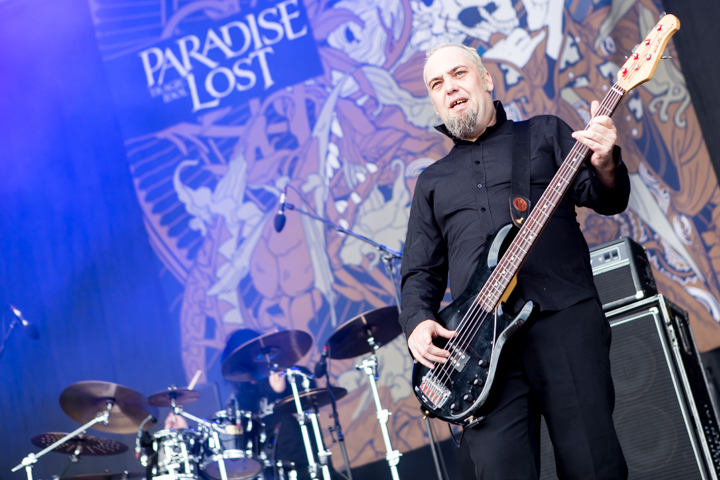 Paradise Lost @ Summer Breeze 2015, foto 29, foto's door Dorien Goetschalckx - FrontView Magazine