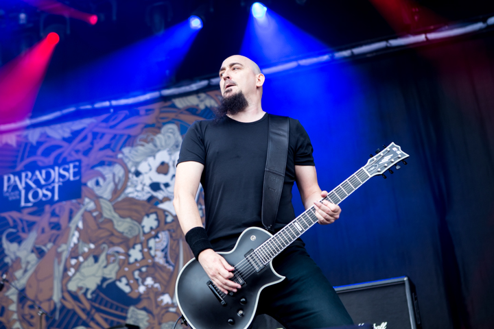 Paradise Lost @ Summer Breeze 2015, foto 31, foto's door Dorien Goetschalckx - FrontView Magazine