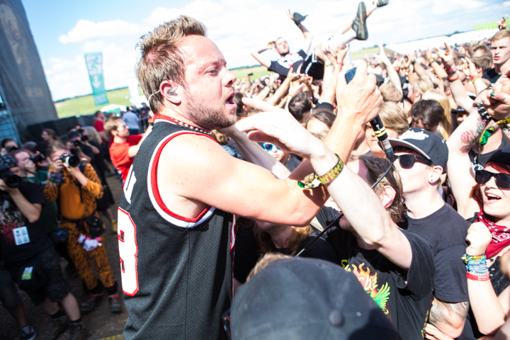 Emil Bulls @ Summer Breeze 2015, picture 14, photographed by Dorien Goetschalckx - FrontView Magazine