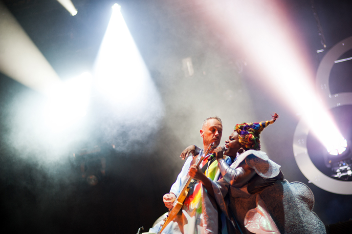 Basement Jaxx @ Brussels Summer Festival 2015, picture 14, photographed by Magali Decamps - FrontView Magazine
