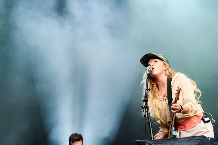 The Ting Tings @ Brussels Summer Festival 2015, picture 1, photographed by Magali Decamps - FrontView Magazine