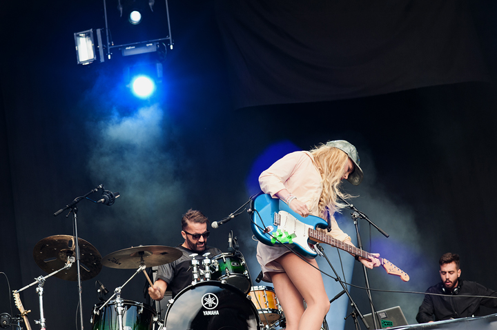 The Ting Tings @ Brussels Summer Festival 2015, picture 4, photographed by Magali Decamps - FrontView Magazine
