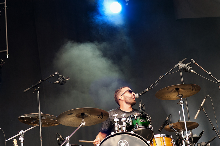 The Ting Tings @ Brussels Summer Festival 2015, picture 11, photographed by Magali Decamps - FrontView Magazine