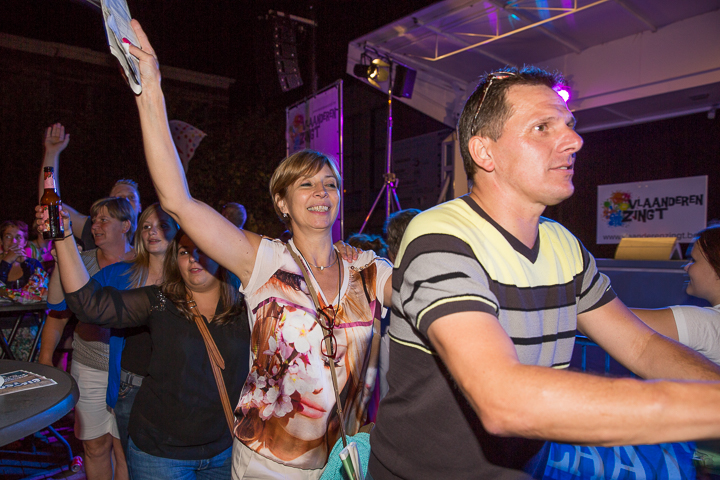Podium & Sfeer @ Vlaanderen Zingt 2015 in St.-Katelijne-Waver, picture 118, photographed by Guy Danneels - FrontView Magazine
