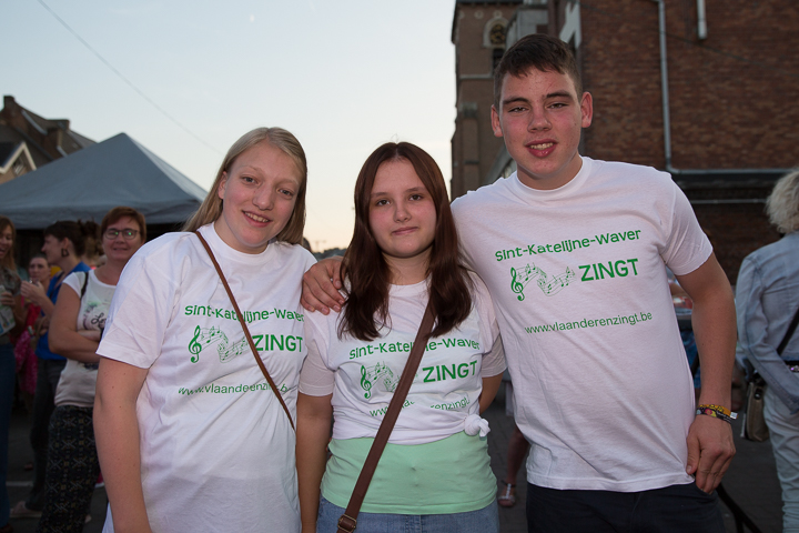 Publieksfoto's & Sfeer @ Vlaanderen Zingt 2015 in St.-Katelijne-Waver, picture 16, photographed by Guy Danneels - FrontView Magazine