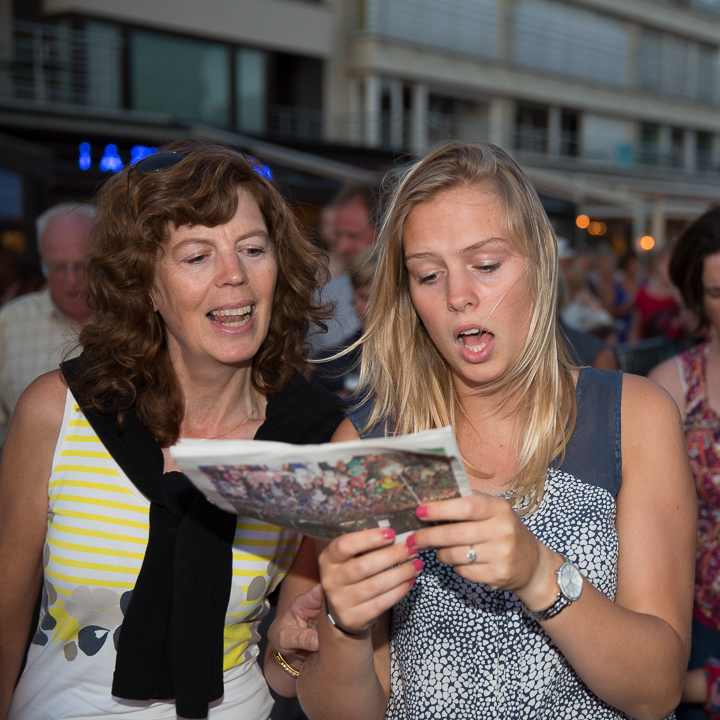 Publieksfoto's & Sfeer Reeks A @ Vlaanderen Zingt 2015 in St.-Idesbald, picture 134, photographed by Guy Danneels - FrontView Magazine