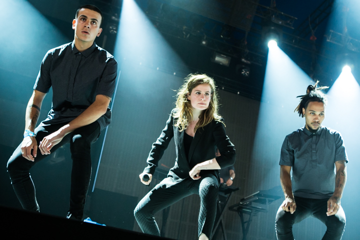 Christine and the Queens @ Lowlands 2015, picture 3, photographed by Dorien Goetschalckx - FrontView Magazine