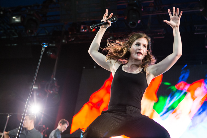 Christine and the Queens @ Lowlands 2015, picture 14, photographed by Dorien Goetschalckx - FrontView Magazine