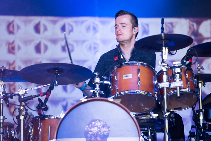 The Maccabees @ Lowlands 2015, picture 4, photographed by Dorien Goetschalckx - FrontView Magazine