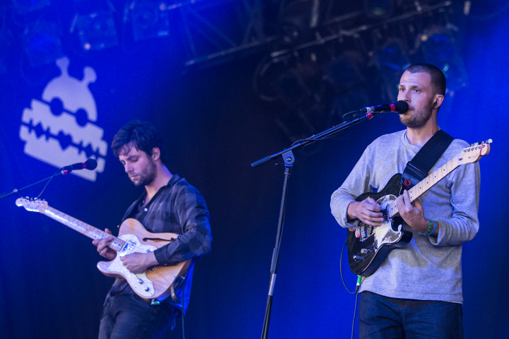 The Maccabees @ Lowlands 2015, picture 5, photographed by Dorien Goetschalckx - FrontView Magazine