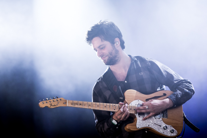 The Maccabees @ Lowlands 2015, picture 6, photographed by Dorien Goetschalckx - FrontView Magazine