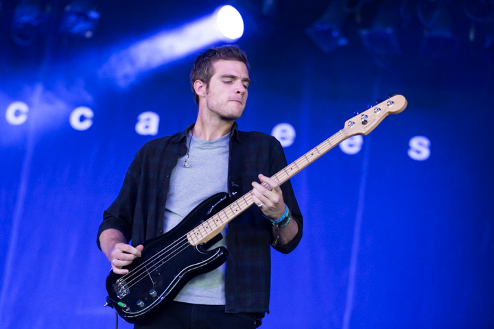 The Maccabees @ Lowlands 2015, picture 11, photographed by Dorien Goetschalckx - FrontView Magazine