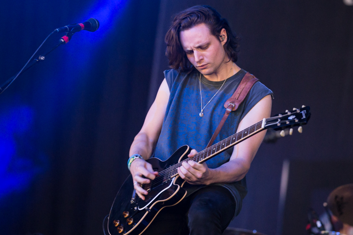 The Maccabees @ Lowlands 2015, picture 18, photographed by Dorien Goetschalckx - FrontView Magazine