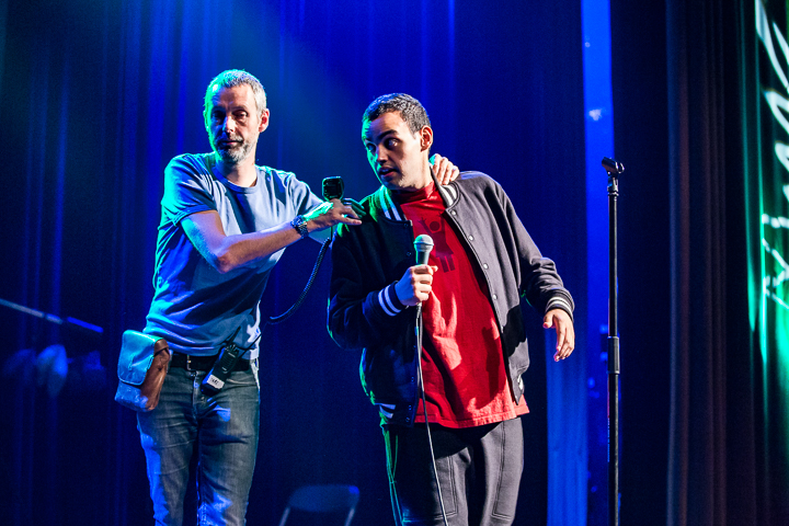 Setbezoek "Say Something Funny" @ Groenzaal te Gent, foto 39, foto's door Guy Danneels - FrontView Magazine