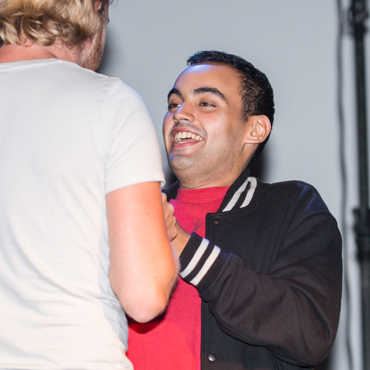 Setbezoek "Say Something Funny" @ Groenzaal te Gent, foto 69, foto's door Guy Danneels - FrontView Magazine