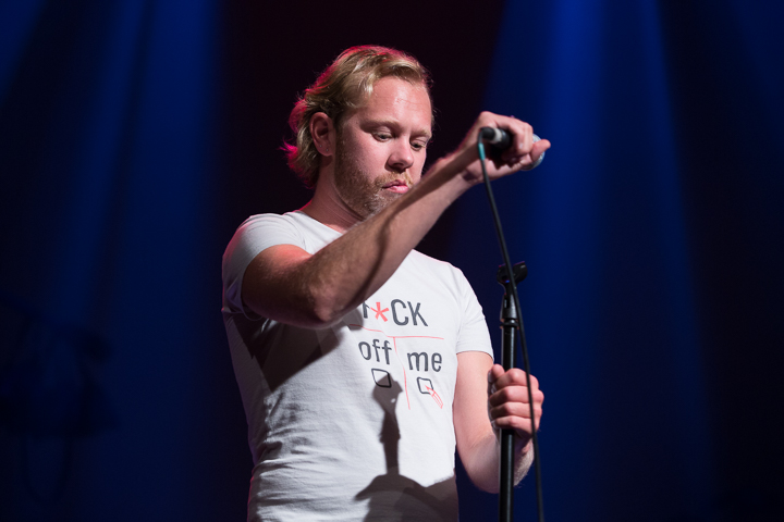 Setbezoek "Say Something Funny" @ Groenzaal te Gent, foto 71, foto's door Guy Danneels - FrontView Magazine