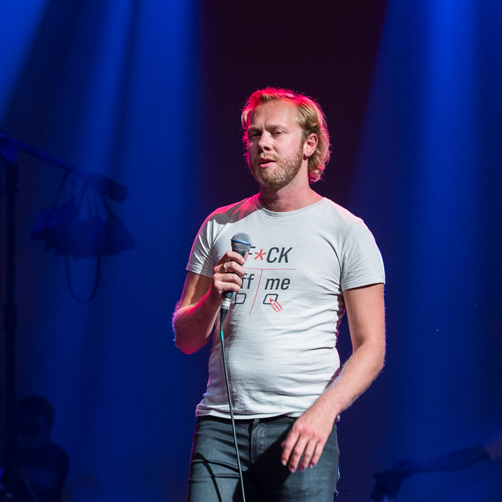 Setbezoek "Say Something Funny" @ Groenzaal te Gent, foto 73, foto's door Guy Danneels - FrontView Magazine