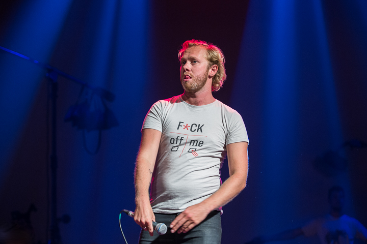 Setbezoek "Say Something Funny" @ Groenzaal te Gent, foto 74, foto's door Guy Danneels - FrontView Magazine