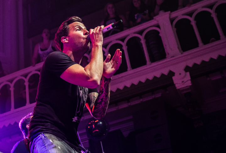 Simple Plan @ Paradiso, foto 5, foto's door Kelly Thans - FrontView Magazine
